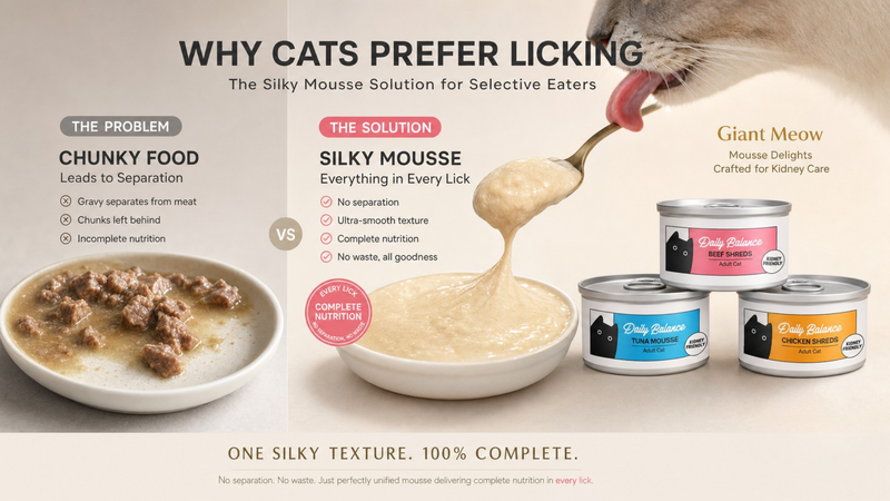 Why Does My Cat Lick the Gravy and Leave the Meat?